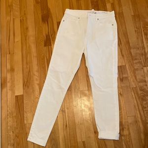 Women’s LOFT white denim